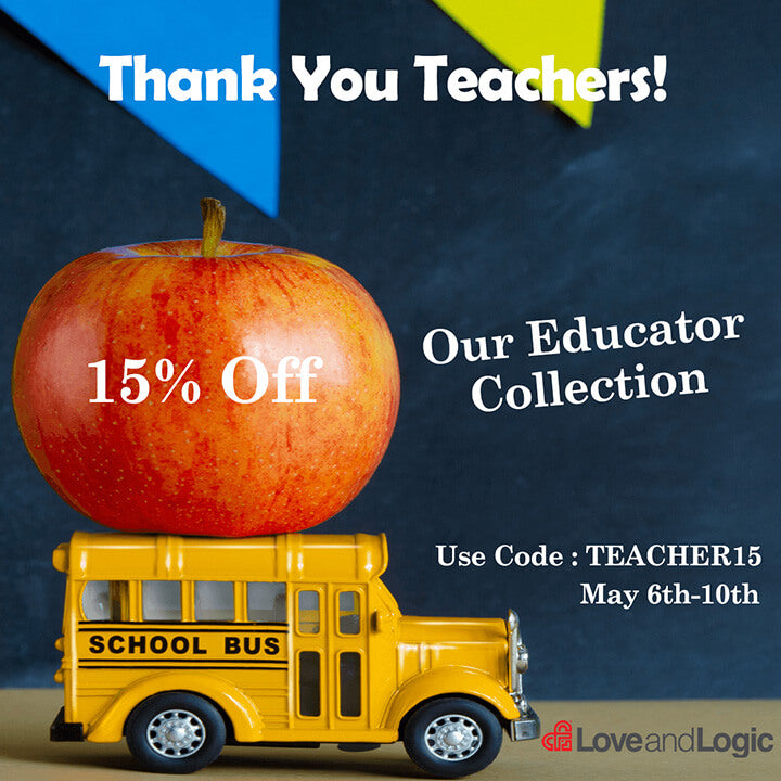 Teacher Appreciation Week Save 15% through May 10
