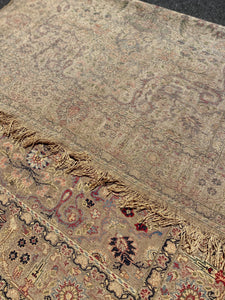 Antique Turkish Kayseri Silk Metallic Thread Tapestry Rug 1stdibs