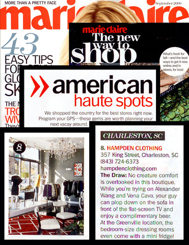 Marie Claire - American Haute Shops - Sept 2019