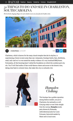 Harper's Bazaar - 50 Things To Do and See in Charleston