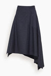 Panelled Square Hem Skirt