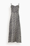 Animal Print Silk Slip Dress/Maxi Dress