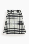 Padlock Strap Mini Skirt