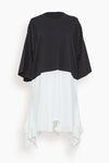 Asymmetric Cotton Dress by Maison Martin Margiela