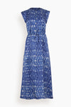 Silk Self Tie Button Front Tie Waist Waistline Midi Dress