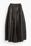 Varo Leather Skirt