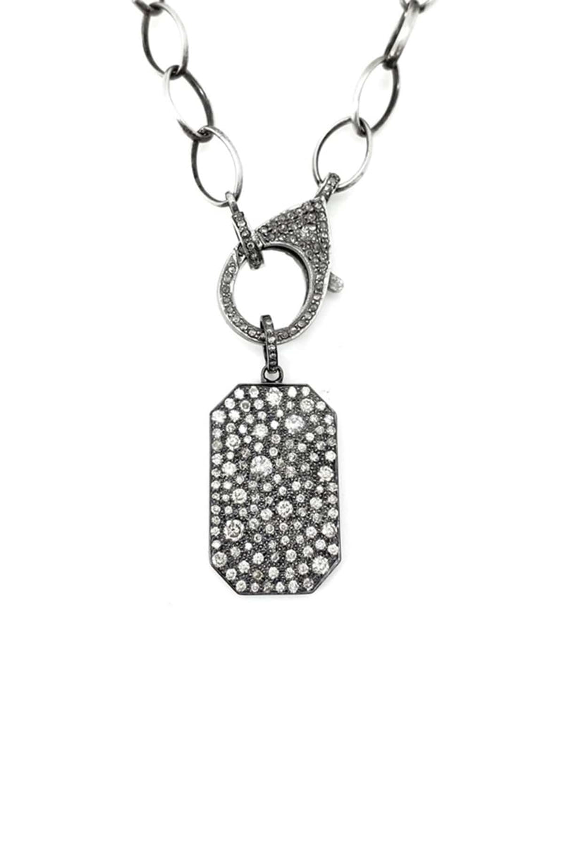 diamond dog chain necklace