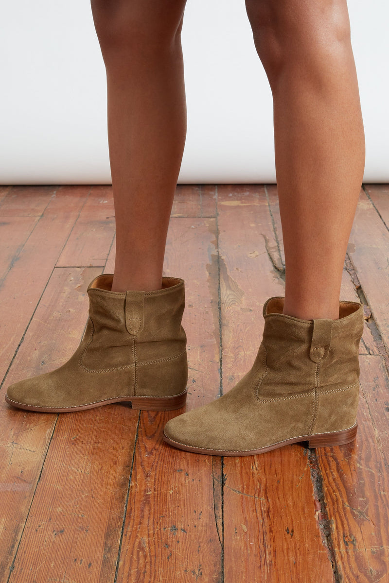 Misvisende rygte by Isabel Marant Crisi Boot in Brown – Hampden Clothing
