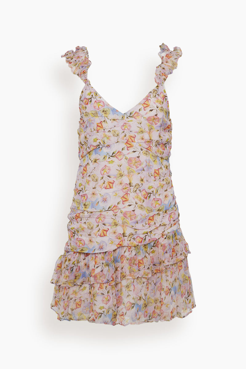 LoveShackFancy Desra Dress in Pastel Confetti – Hampden Clothing
