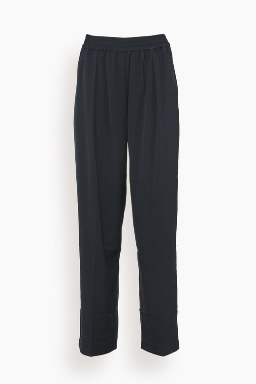 Nili Lotan Corette Pant in Dark Navy – Hampden Clothing