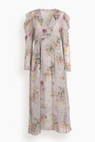 Dorothee Schumacher Dresses Floral Romance Long Dress in Colorful Flowers