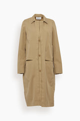 Lemaire Double Layer Coat in Kraft Beige – Hampden Clothing