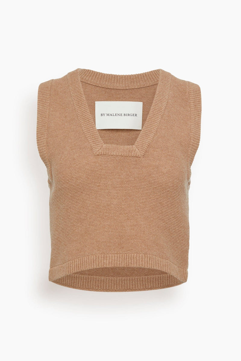 by Malene Birger Wione Top In Tan – Hampden Clothing