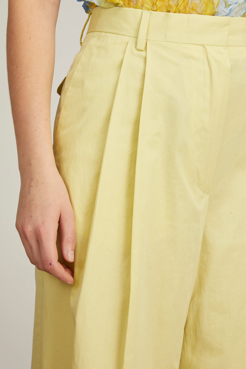 Dries Van Noten Partan Pant in Yellow – Hampden Clothing