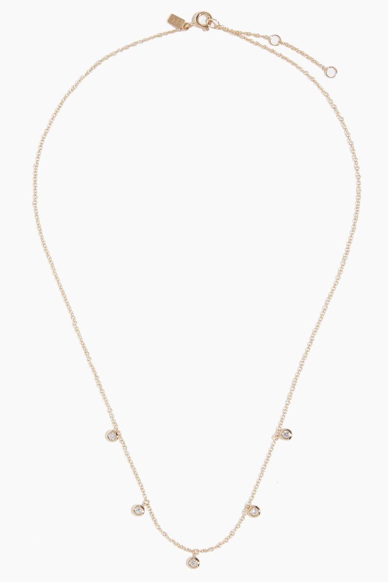 bezel choker necklace