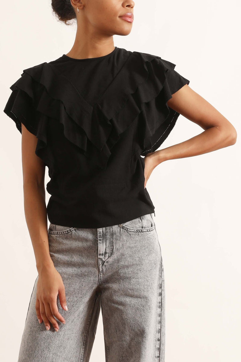 Marant Heaven Top in Black – Hampden Clothing