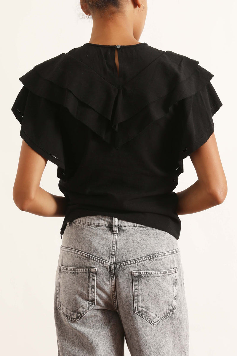 Marant Heaven Top in Black – Hampden Clothing