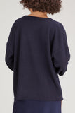 Extreme Cashmere Sweaters Clac Sweater in Navy Extreme Cashmere Clac Sweater in Navy