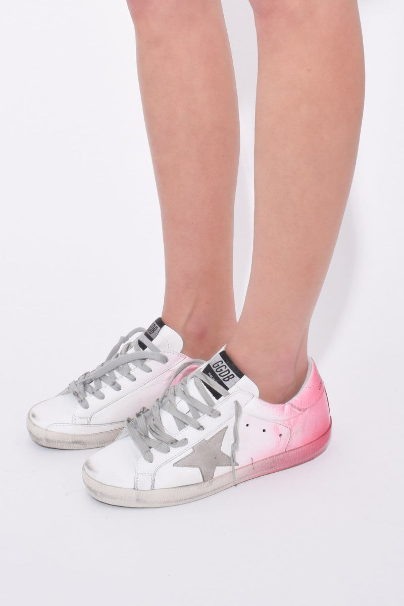 golden goose shocking pink