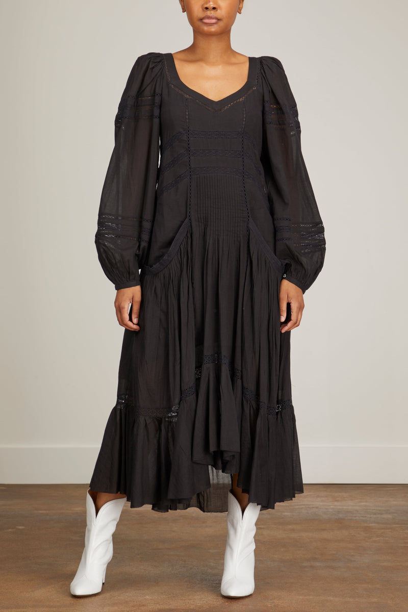 Isabel Etoile Melia Dress Black – Hampden Clothing