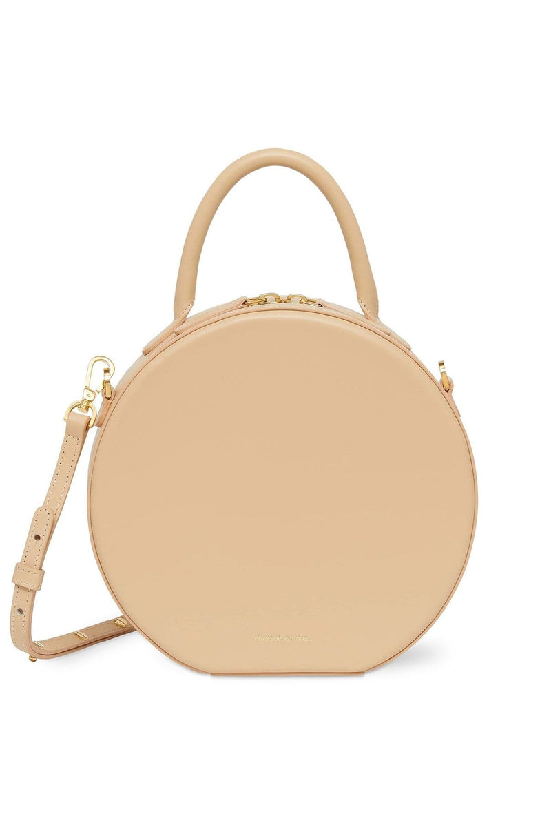 Calf Circle Crossbody Bag in Natural – Hampden Clothing