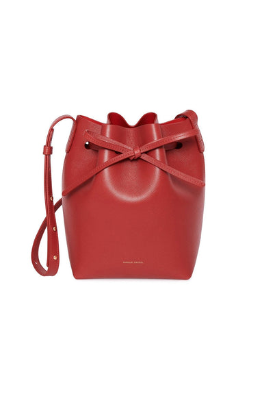 Saffiano Mini Bucket Bag in Flamma – Hampden Clothing