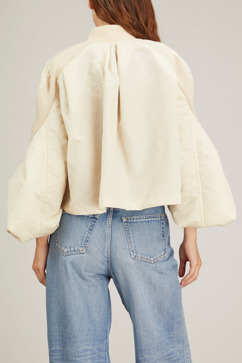 Sacai Nylon Twill Blouson in Ivory – Hampden Clothing