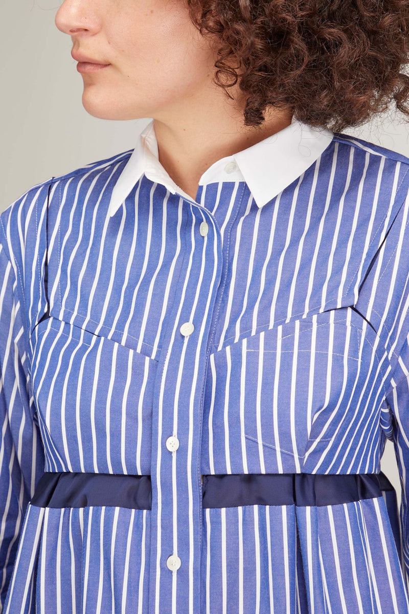 sacai Cotton Poplin shirt サカイ ドッキングシャツ マウンテン