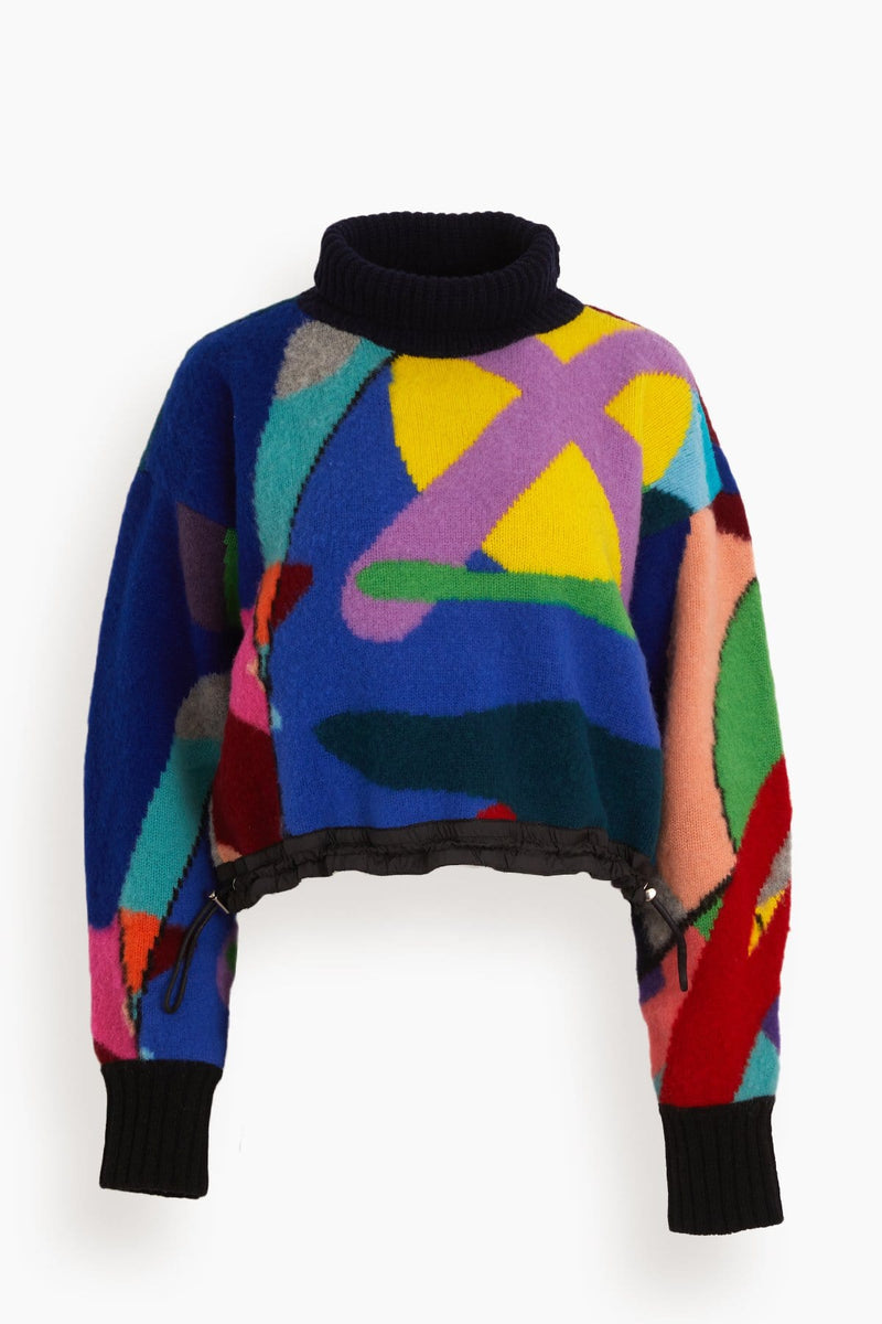 クリアランス セール Sacai ×KAWS Jaqcuard Knit Cardigan 21AW - 通販