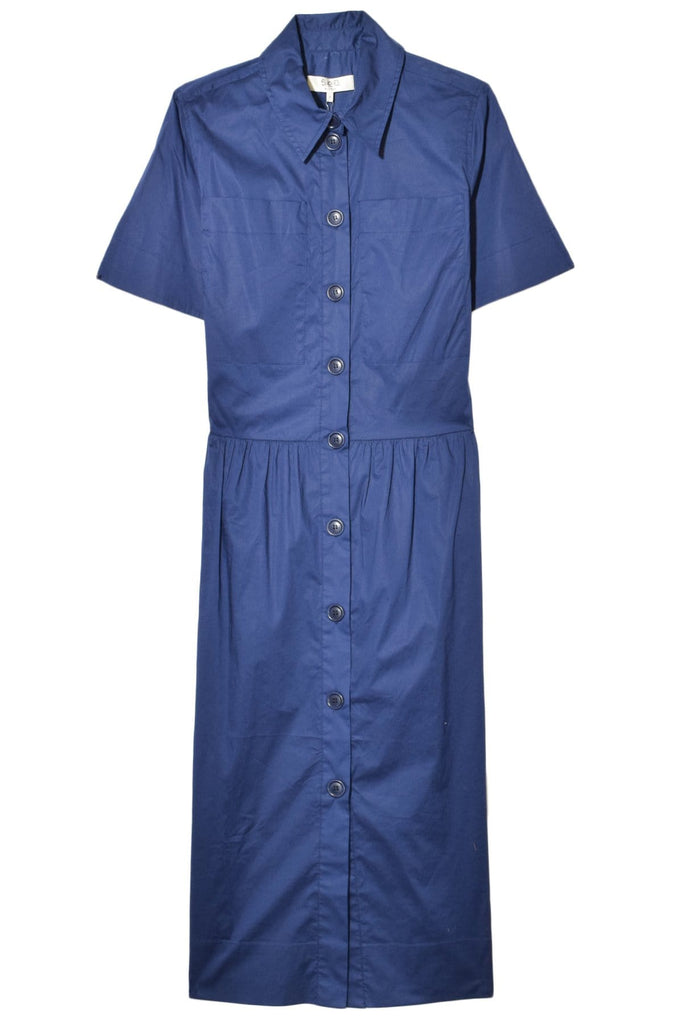 SEA Clara Shirt Dress in Blue – Hampden Clothing