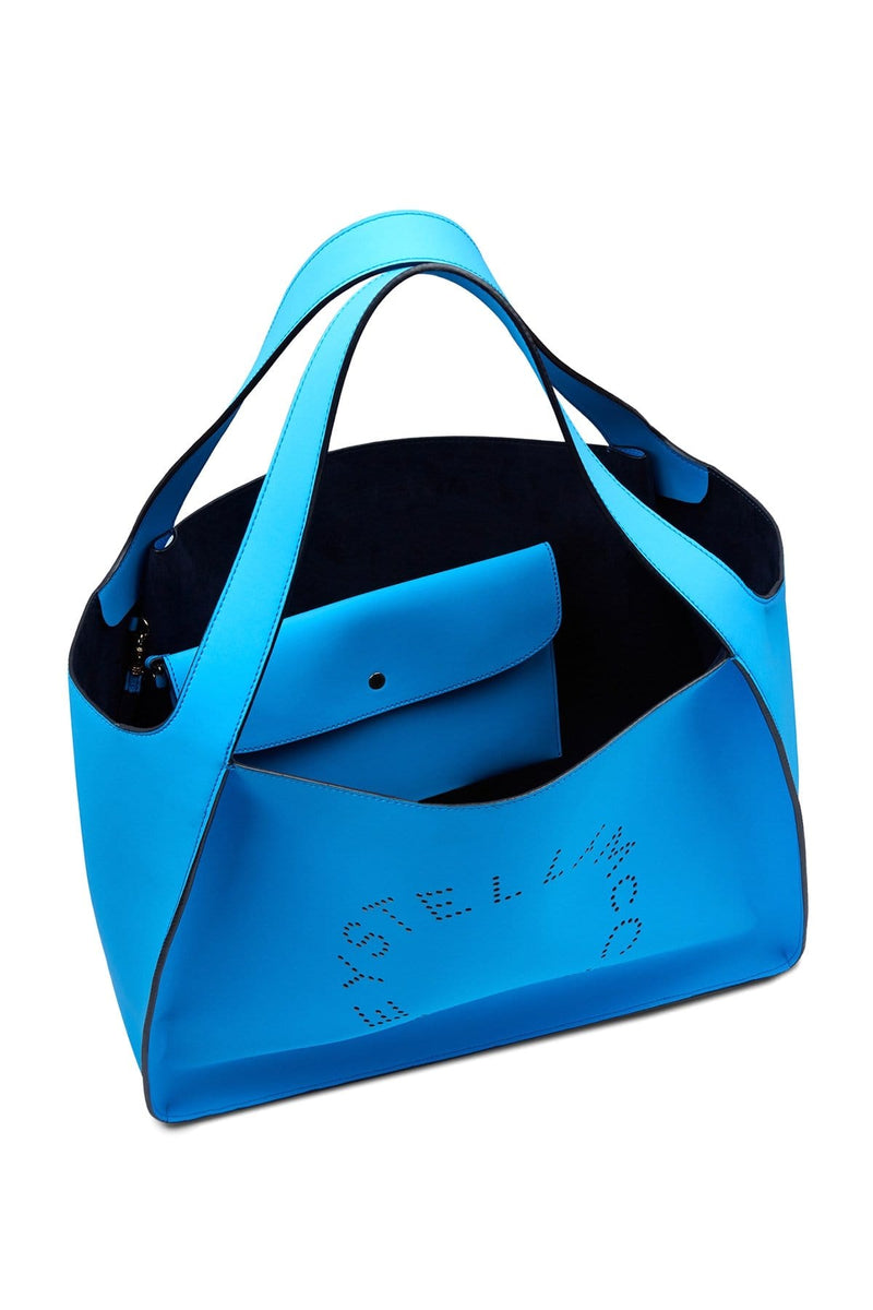 Alter Nappa Logo Tote in Topaz Blue#N# #N# #N# #N# – Hampden Clothing