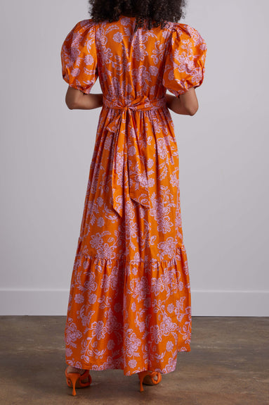 Xirena Dresses Larkyn Dress in Tropicana Orange Xirena Larkyn Dress in Tropicana Orange