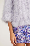 Yves Salomon Jackets Feather Jacket in Lilac
