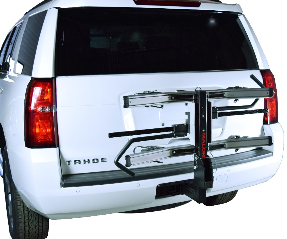 malone pilot hm2 solo hitch mount platform 2 bike carrier