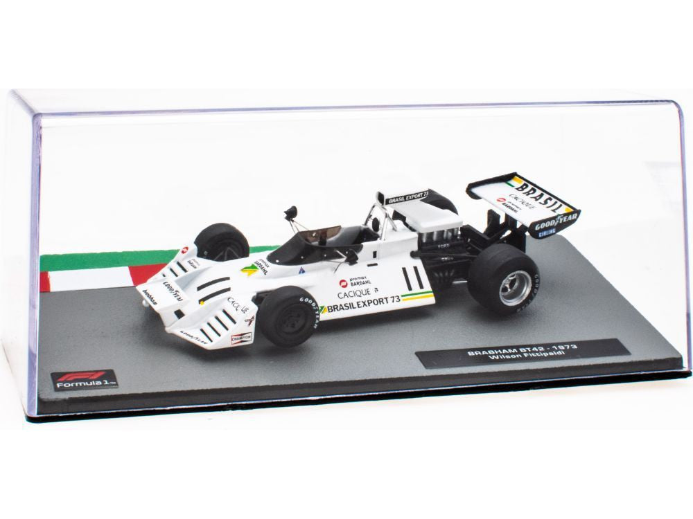  OPO 10 - Formula 1 car 1:43 Compatible with BRABHAM BT55# 7  Riccardo Patrese 1986 (FD110) : Toys & Games