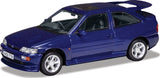 Ford Escort RS Cosworth blue - 1:43 Scale Diecast Model Car