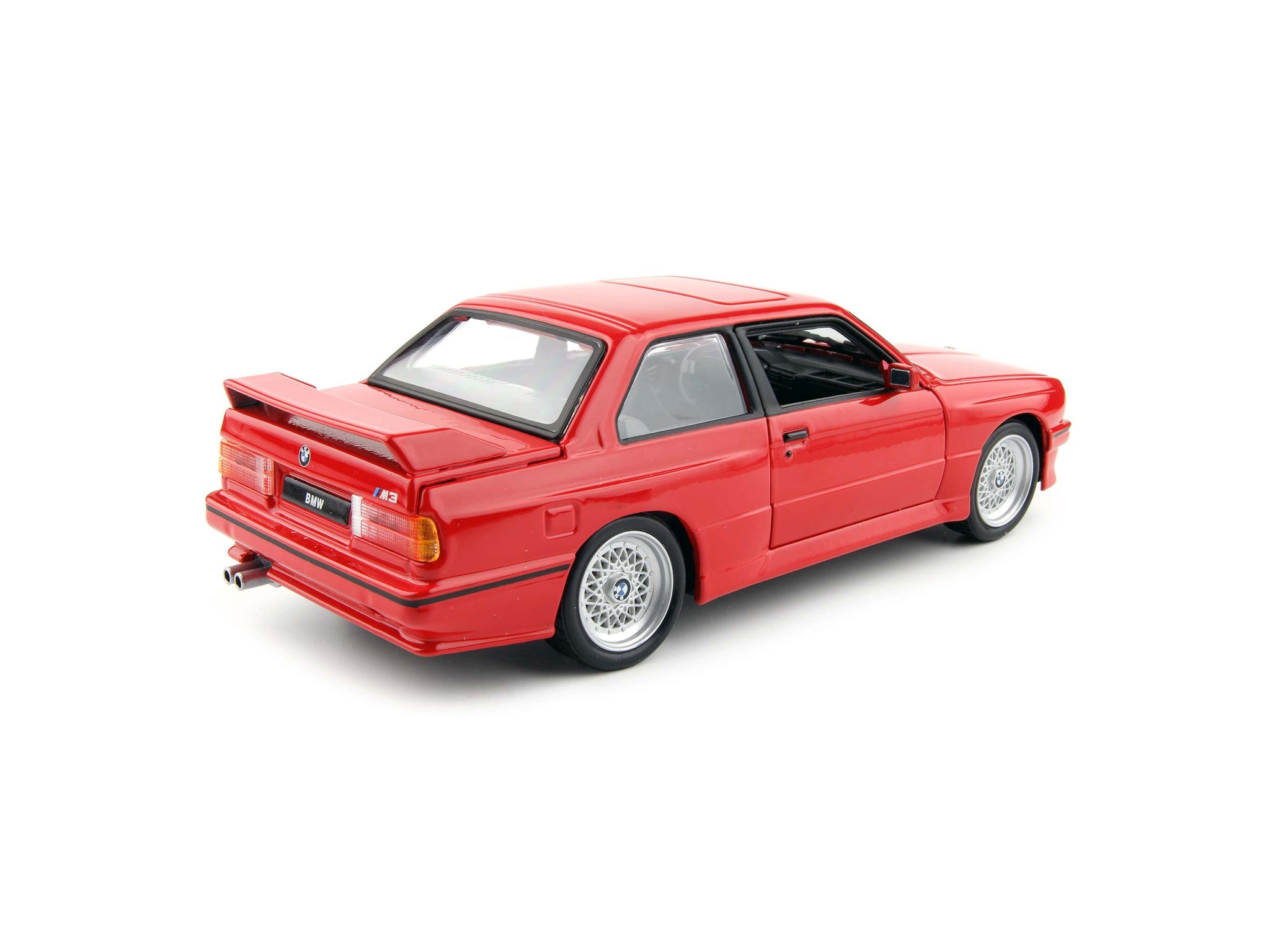 BMW M3 (E30) Diecast Model Car 1986 silver - 1:43 Scale