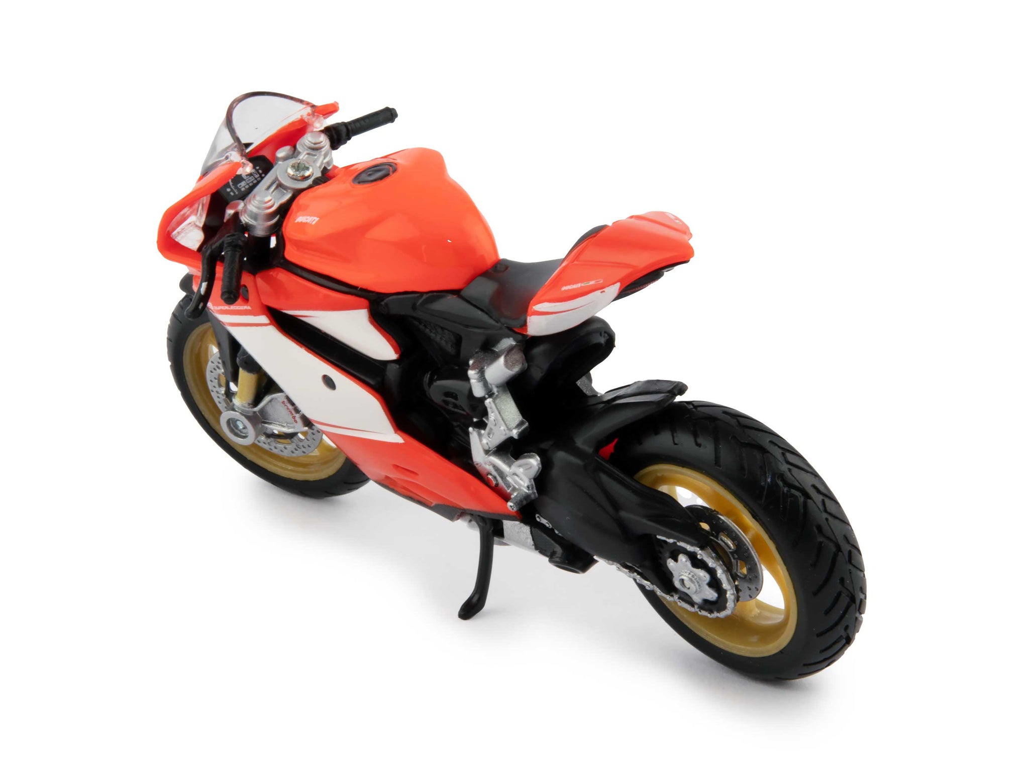Maisto 1:18 Motorcycle Models Ducati Hypermotard Diecast Plastic