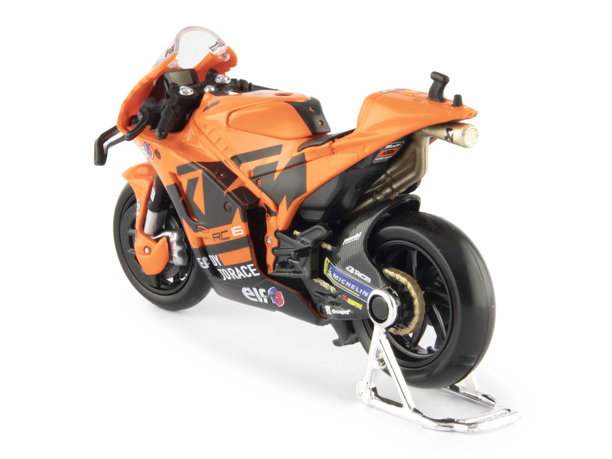 KTM RC16 Motorcycle #43 Jack Miller Red Bull KTM Factory Racing MotoGP  World Championship (2023) 1/12 Diecast Model by New Ray