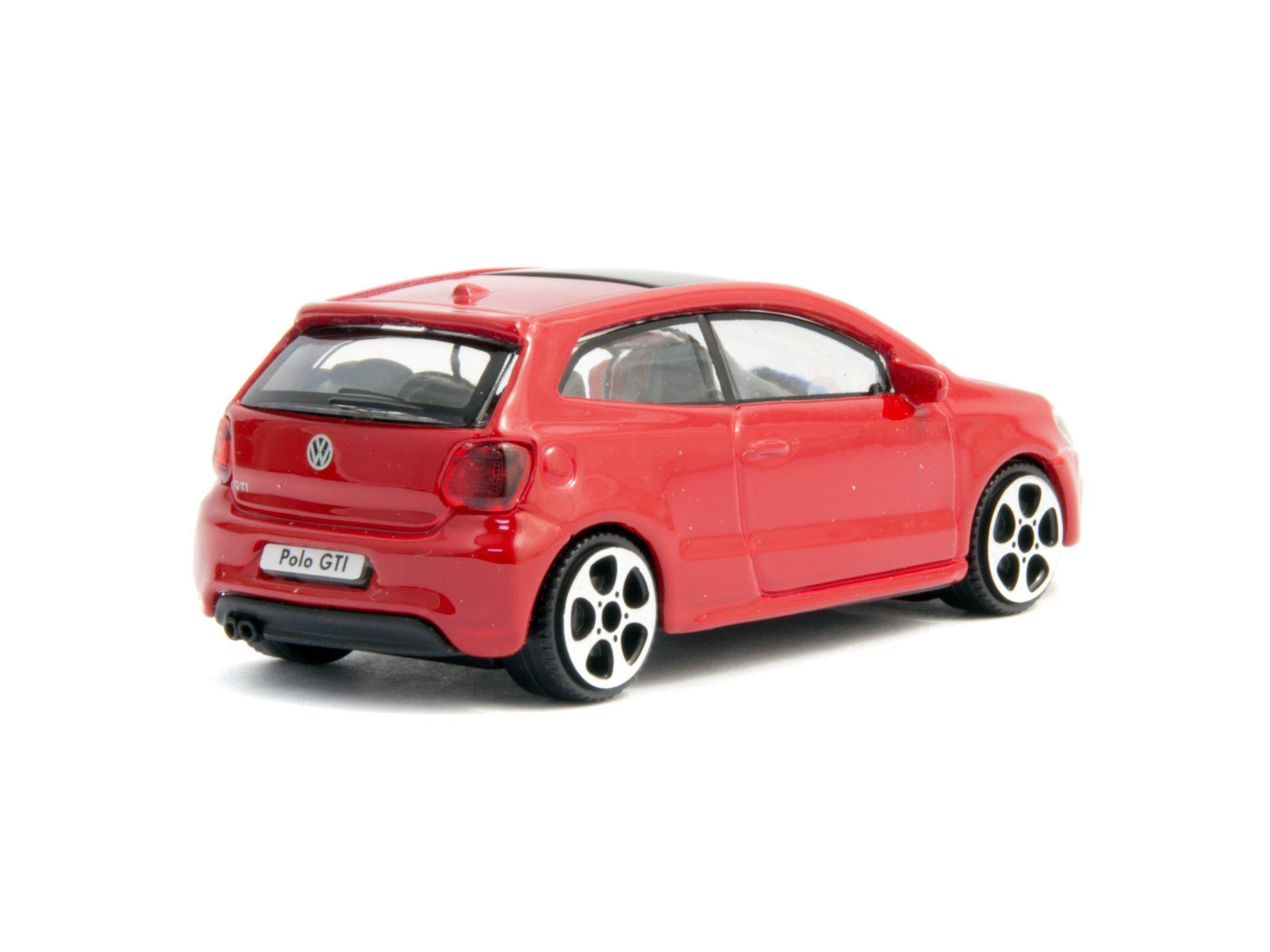 VW Polo GTI Mark 5, Volkswagen, Bburago modèle miniature 1:24 rouge