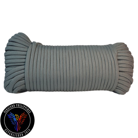 Paracord, dark grey, full batch, thickness 3-4mm, 30 m