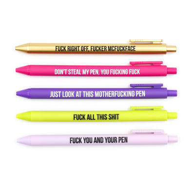 F It All Pen Set – Backseat Love