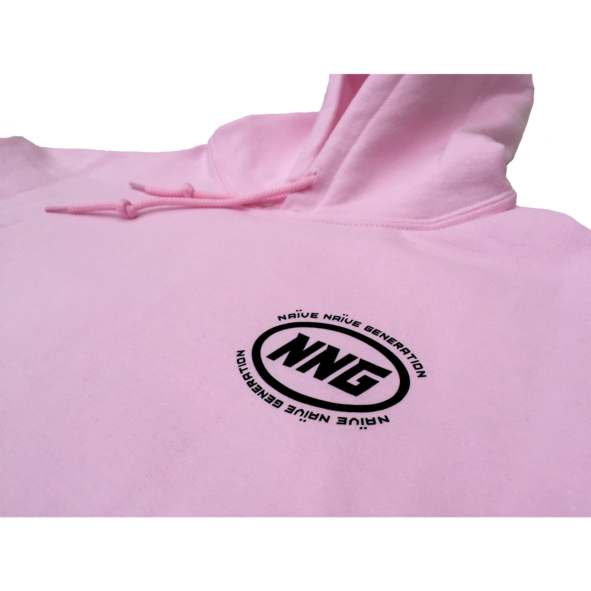 amour hoodie pink