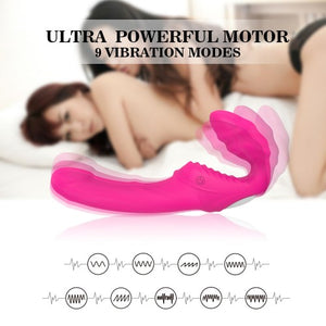 Dual Ended Silicone Rechargeable Vibrator