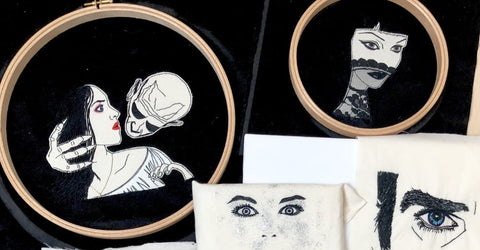 Embroidery - Nick Cave -- Nosferatus - VintageMadbyM