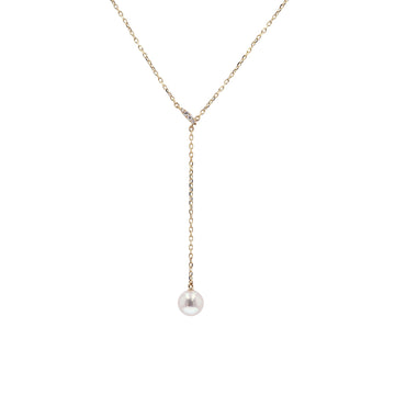 Mikimoto 18kt Rose Gold Pearl Pendant Necklace - Farfetch