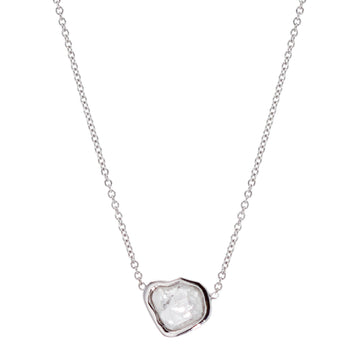 Sterling Silver .60ct Diamond Heart Locket Pendant Necklace