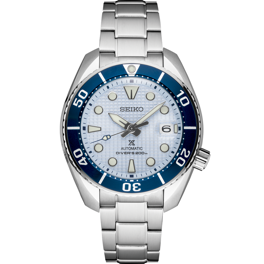 Seiko Prospex SPB179 Sumo Ice Diver Blue Dial U.S Special Edition ...