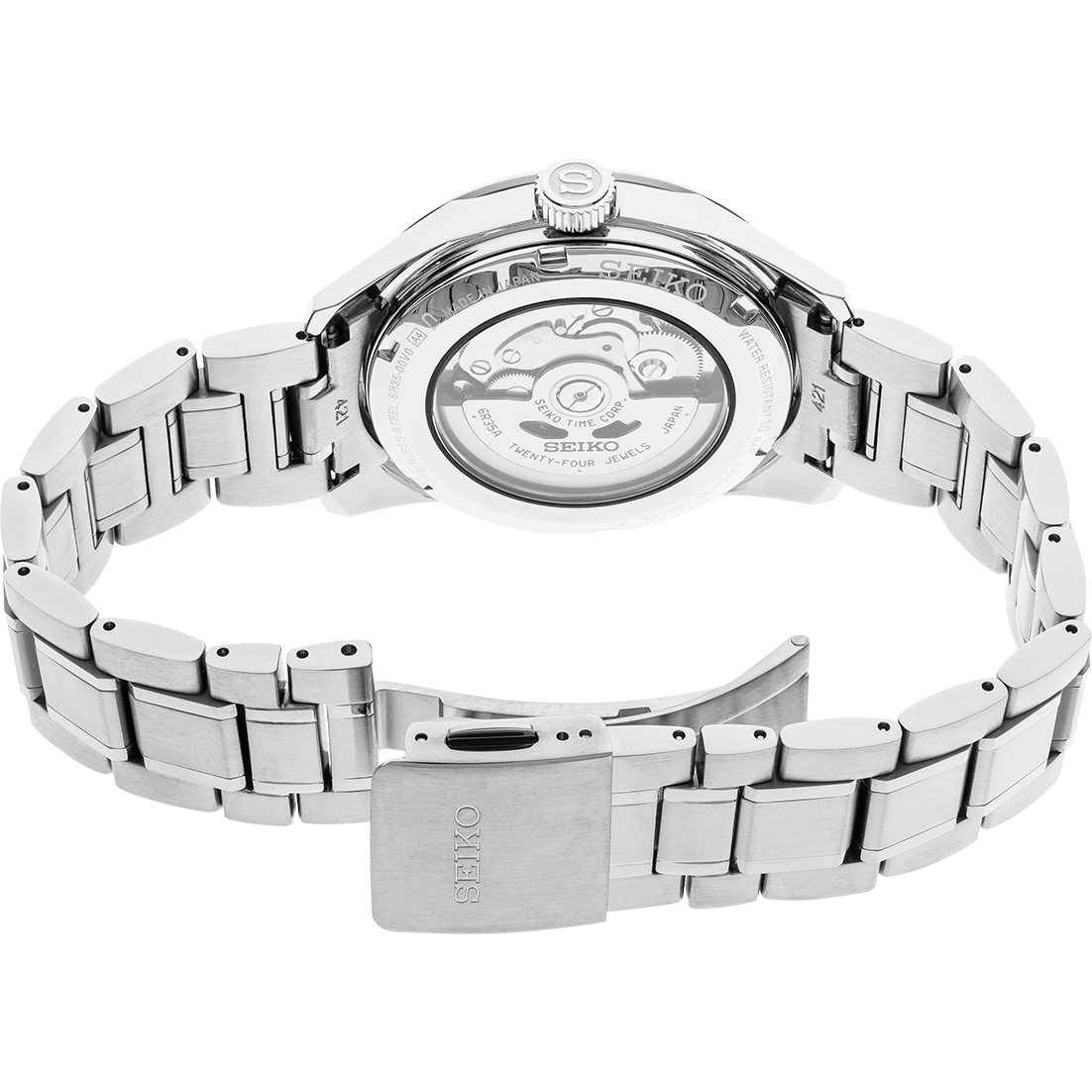 Seiko Presage SPB203 Black Dial Automatic Watch | Skeie's Jewelers
