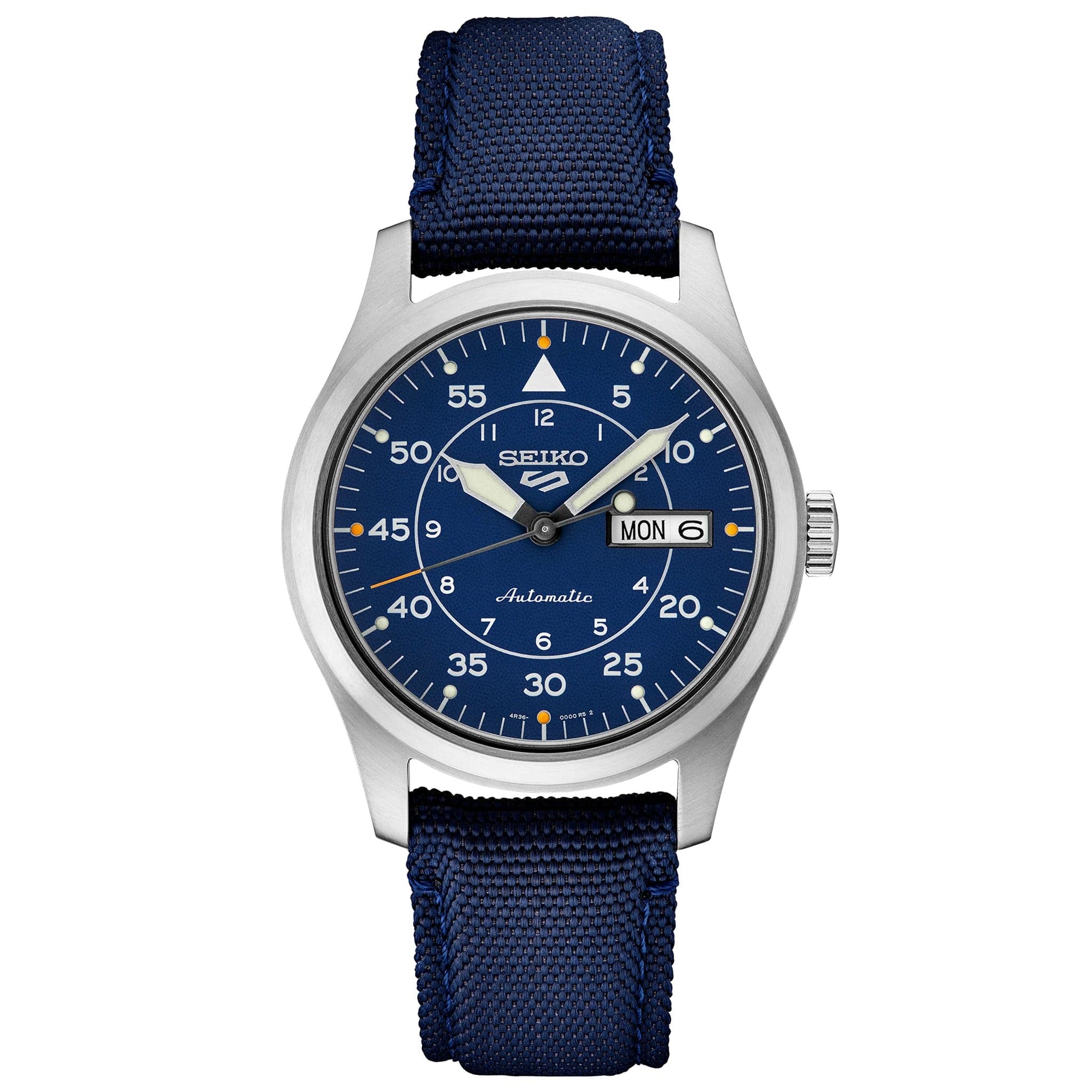 Seiko 5 Sports SRPH31 Blue Dial Automatic Watch | Skeie's Jewelers